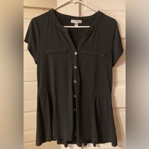Dana Buchman short sleeve shirt